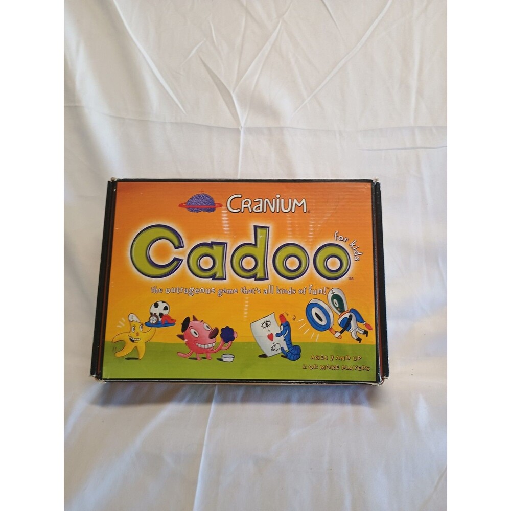Cranium Cadoo Complete 2002 Kids Board Game Excellent Condition 100% Complete